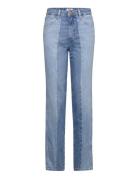 Mom Straight Bottoms Jeans Straight-regular Blue Wrangler