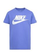 Te-S/S Tee Sport T-shirts Short-sleeved Blue Nike