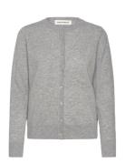 Cissesw Cardigan Tops Knitwear Cardigans Grey Sofie Schnoor