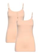 Visurface Strap Top New 2-Pack Tops T-shirts & Tops Sleeveless Pink Vi...