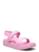 Emma_Strapsandal_Wb Flate Sandaler Pink HUGO