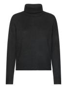 Vmkaden Ls Rollneck Pullover Ga Bf Tops Knitwear Turtleneck Black Vero...