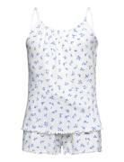 Pyjama Set Pointelle Singlet A Pyjamas Sett White Lindex