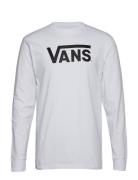 Vans Classic Ls Tops T-shirts Long-sleeved White VANS