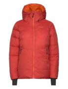 Røros Down W Jacket Brick/Fiesta M Sport Sport Jackets Red Bergans