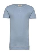 Tee Ss Tops T-shirts Short-sleeved Blue MarMar Copenhagen