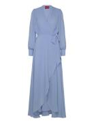 Logancras Dress Maxikjole Festkjole Blue Cras