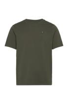 Loke Badge T-Shirt - Regenerative O Tops T-shirts Short-sleeved Khaki ...