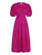 Dress Smiley Kay Knelang Kjole Pink ROSEANNA