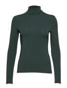 Ester T-N 265 Tops T-shirts & Tops Long-sleeved Green Samsøe Samsøe