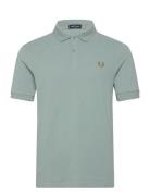 The Fred Perry Shirt Tops Polos Short-sleeved Green Fred Perry