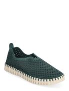 Flats Sneakers Green Ilse Jacobsen