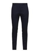 Stretch Wool Slim Suit Pant Bottoms Trousers Formal Navy Calvin Klein