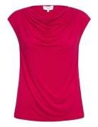 Rwbiarritz Sl Waterfall T-Shirt Tops T-shirts & Tops Sleeveless Pink R...