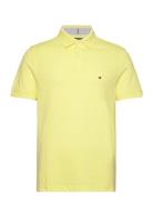 Core 1985 Regular Polo Tops Polos Short-sleeved Yellow Tommy Hilfiger