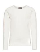 Creamie T-Shirt Ls Tops T-shirts Long-sleeved T-shirts Cream Creamie