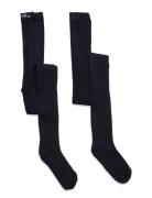 Stocking - Rib Tights Black Minymo