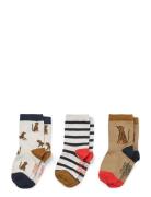 Silas Socks 3-Pack Sokker Strømper Multi/patterned Liewood