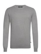 Maj S Tops Knitwear Round Necks Grey Matinique