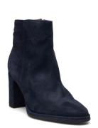 Ostro Noche Shoes Boots Ankle Boots Ankle Boots With Heel Blue Wonders