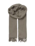 Solid Ilona Scarf Accessories Scarves Lightweight Scarves Brown Becksö...