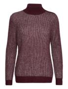 Ihjordan Ls12 Tops Knitwear Turtleneck Brown ICHI