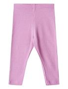 Rib Leggings Maddy Bottoms Leggings Pink Wheat