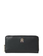 Th Chic Lrg Za Bags Card Holders & Wallets Wallets Black Tommy Hilfige...