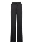 Katina Trousers Bottoms Trousers Wide Leg Black Twist & Tango