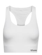 Hmltif Seamless Sports Top Sport Bras & Tops Sports Bras - All White H...