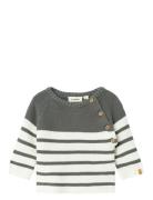 Nbmkadin Ls Wrap Knit Lil Tops Knitwear Pullovers Multi/patterned Lil'...