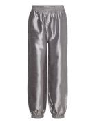 Cmciaga-Pant Bottoms Trousers Wide Leg Silver Copenhagen Muse