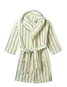 Naram Kids Bathrobe Morgenkåpe Badekåpe White Bongusta