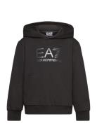 Sweatshirt Tops Sweat-shirts & Hoodies Hoodies Black EA7