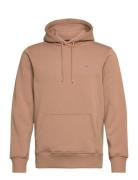 Reg Shield Hoodie Tops Sweat-shirts & Hoodies Hoodies Beige GANT