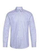 H-Hank-S-Kent-C1-232 Tops Shirts Business Blue BOSS