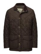 Barbour Devon Quilt Vattert Jakke Khaki Green Barbour