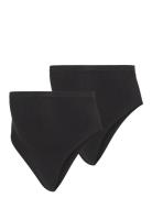 Mlheal Cotton G-String 2-P A. Noos Stringtruse Undertøy Black Mamalici...