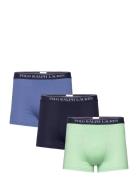 Classic Stretch-Cotton Trunk 3-Pack Boksershorts Navy Polo Ralph Laure...