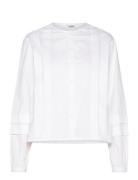 Toby-M Tops Shirts Long-sleeved White MbyM