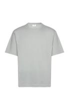 Heavy Crewneck Tee Designers T-shirts Short-sleeved Grey Filippa K