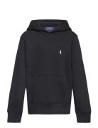 Fleece Hoodie Tops Sweat-shirts & Hoodies Hoodies Black Ralph Lauren K...