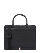 Th Business Slim Computer Bag Dataveske Veske Black Tommy Hilfiger