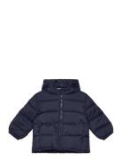 Quilted Jacket Fôret Jakke Navy Mango