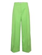 Vibebzwilde Pants Bottoms Trousers Wide Leg Green Bzr