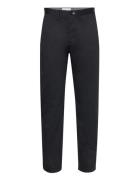 Regular Twill Chinos Bottoms Trousers Chinos Black GANT