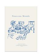 The Poster Club X Lucrecia Rey Caro - Nouveau Monde Home Decoration Po...