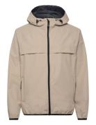 Rømø Lw Rain Jacket - Packable Outerwear Rainwear Rain Coats Beige H2O