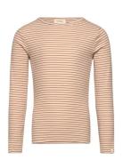 Nmflake Ls Slim Top Lil Tops T-shirts Long-sleeved T-shirts Beige Lil'...