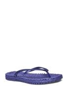 Flip-Flops Shoes Summer Shoes Sandals Flip Flops Blue Ilse Jacobsen